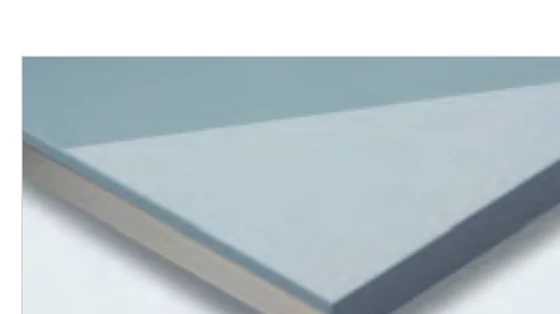 High-gloss sage green cabinet finish sample.