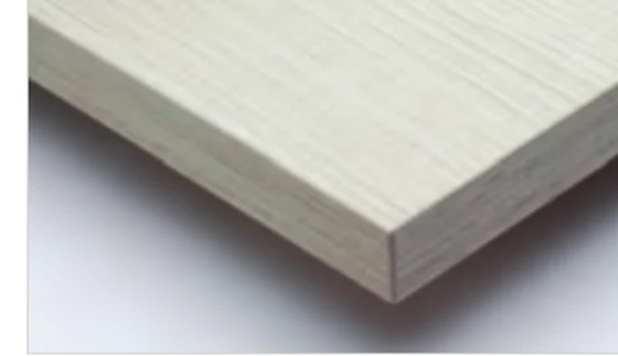 Aspen light woodgrain cabinet finish sample.